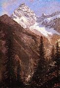 Albert Bierstadt Canadian_Rockies_Asulkan_Glacier oil painting reproduction